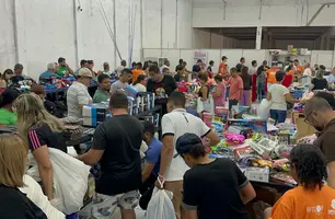 Bazar Solidário da Receita Federal começa em Teresina e arrecada fundos para instituições beneficentes (Foto: Conecta Piauí)