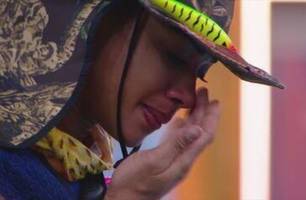 BBB 25: Aline chora no monstro e desabafa sobre deboches de rivais (Foto: Reprodução)