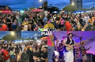 Bloco Capote da Madrugada arrasta multidão em primeiro dia de Carnaval em Teresina (Foto: Conecta Piauí)