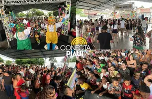 Bloco Piauí Samba leva alegria e muito samba para famílias na Zona Sul de Teresina (Foto: Conecta Piauí)