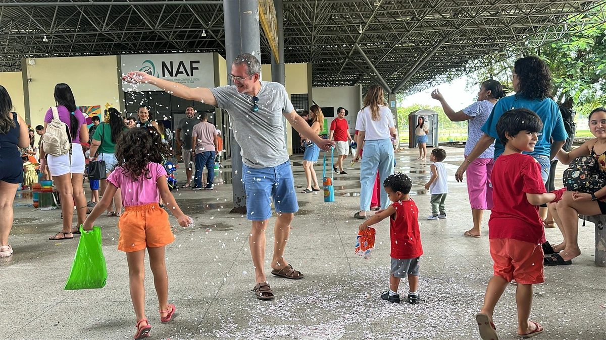 Bloco Tan-Dan-Dan anima crianças com muita folia e lazer para famílias em Teresina