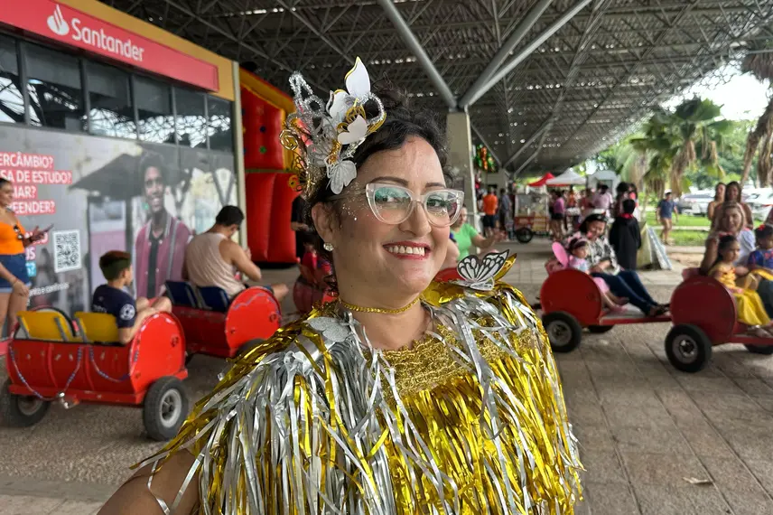 Bloco Tan-Dan-Dan anima crianças com muita folia e lazer para famílias em Teresina