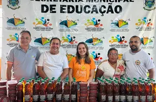 Campo Largo do Piauí entrega alimentos da agricultura familiar para as escolas (Foto: Reprodução/Instagram)