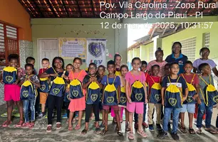 Campo Largo do Piauí recebe doação de kits pedagógicos da Legião da Boa Vontade (Foto: Reprodução)