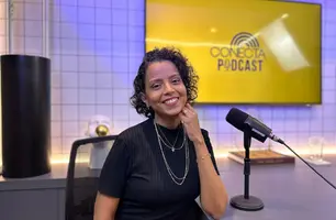 Cantora lírica Késsia Lopes fala sobre carreira, fé e desafios no Conecta Podcast (Foto: Conecta Piauí)