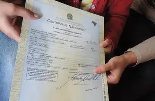 Certidão de Nascimento (Foto: Reprodução)