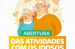 Colônia do Gurgueia promove abertura das atividades com os idosos (Foto: Reprodução)