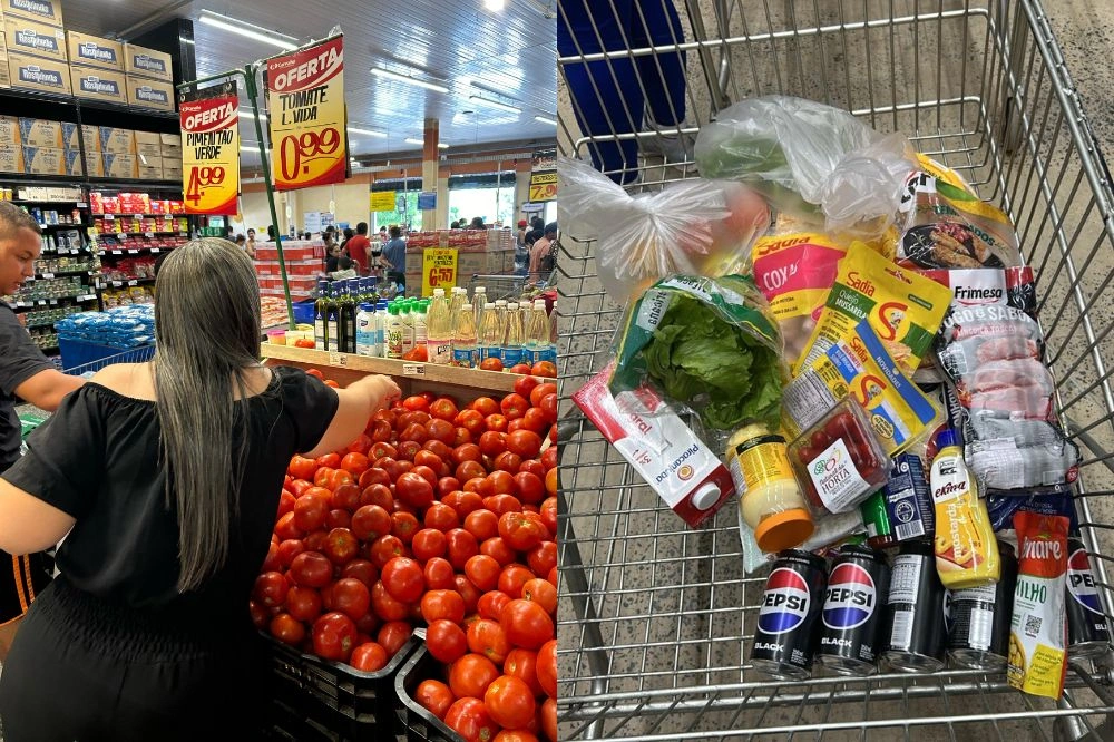Comprando alimentos