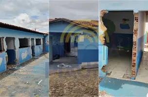 Demerval Lobão: Educandário Santa Clara desocupa prédio por dívidas e despejo (Foto: Conecta Piauí)