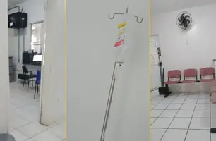Descaso na saúde: Moradores de Coivaras denunciam precariedade em UBS do município (Foto: Reprodução)