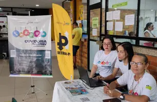 Detran recebe ação de orientação previdenciária em parceria com a PiauíPrev (Foto: Reprodução)