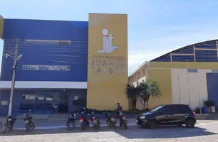 Escola Municipal Juarez Tapety, em Oeiras (Foto: Reprodução)