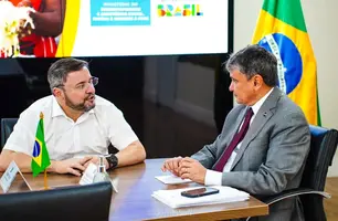 Fábio Novo discute investimentos e melhorias para o Piauí com Wellington Dias (Foto: John Well)