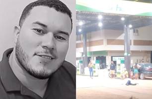 Frentista é morto a tiros enquanto trabalhava em posto de combustíveis no Piauí (Foto: Reprodução)