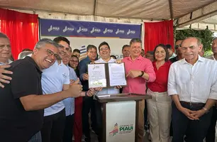 Governador anuncia R$ 20 milhões para reforma de rodovia e obras em Novo Oriente (Foto: Conecta Piauí)