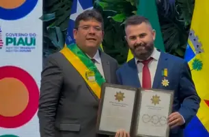 Governador Rafael Fonteles e GD Oliveira (Foto: Reprodução)