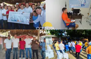 Governador visita Rio Grande do Piauí e anuncia liberação de crédito à produtores (Foto: Conecta Piauí)