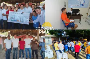 Governador visita Rio Grande do Piauí e anuncia liberação de crédito à produtores (Foto: Conecta Piauí)