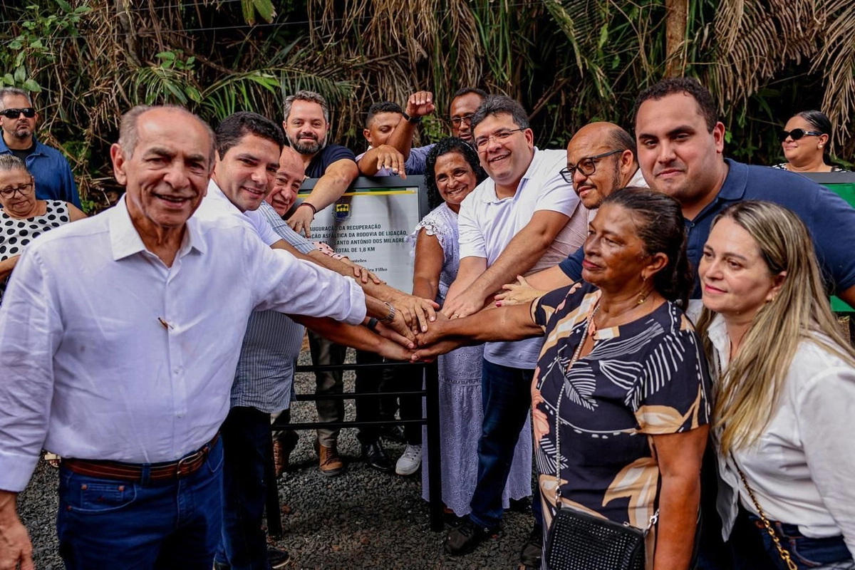 Governo entrega obra de recuperação de rodovia em Santo Antônio dos Milagres