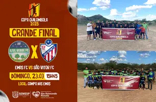 Grande final da Copa Quilombola: Emas FC e São Vitor disputam o título de Campeão (Foto: Reprodução)