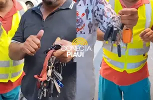 'Guia do teu veículo': flanelinhas de Teresina mudam nome da função após polêmicas (Foto: Reprodução)