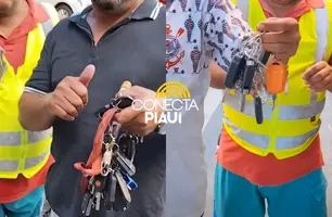 'Guia do teu veículo': flanelinhas de Teresina mudam nome da função após polêmicas (Foto: Reprodução)