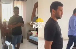 Homem com mandado em aberto por dívida de pensão e estelionato é preso em Teresina (Foto: Reprodução)
