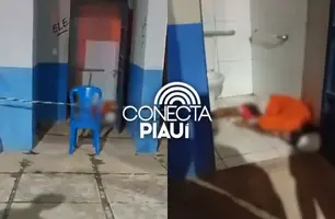 Homem é executado a tiros dentro de banheiro na rodoviária de Altos (Foto: Reprodução)