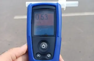 Homem é preso por embriaguez no trânsito após causar acidente em Bom Jesus (Foto: Reprodução)