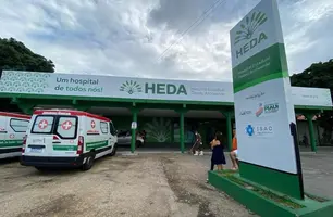 Hospital Estadual Dirceu Arcoverde (Heda) (Foto: Reprodução)
