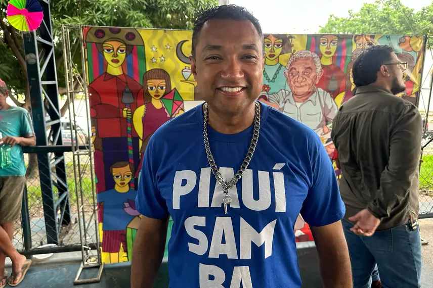 Idealizador do Bloco Piauí Samba, Robert Gleydson Idealizador do Bloco Piauí Samba, Robert Gleydson
