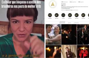 Influencer acusa Oscar de bloquear acesso dos brasileiros em posts de Melhor Atriz (Foto: Reprodução)