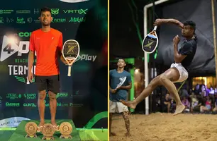 Jackson Cândido, atleta piauiense de Beach Tênis (Foto: Wodshot)