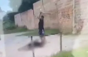 Jovem é baleado e agredido com pedaço de pau em tentativa de homicídio em Timon (Foto: Reprodução)