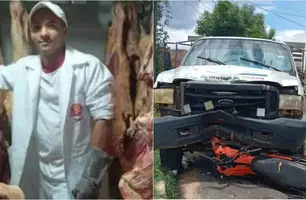 Jovem morre após se envolver em acidente entre moto e caminhonete em Uruçuí (Foto: Reprodução)