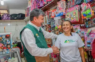 Maria da Conceição: de camelô a empreendedora. Com o crédito do Programa Acredita, transformou seu sonho em realidade e abriu seu próprio negócio (Foto: Roberta Aline/ MDS)
