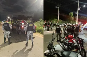 Motocicleta roubada é recuperada durante Operação Silêncio e Paz em Teresina (Foto: Reprodução)
