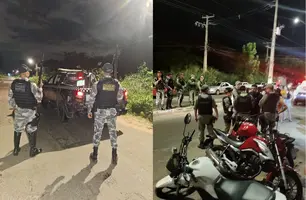 Motocicleta roubada é recuperada durante Operação Silêncio e Paz em Teresina (Foto: Reprodução)