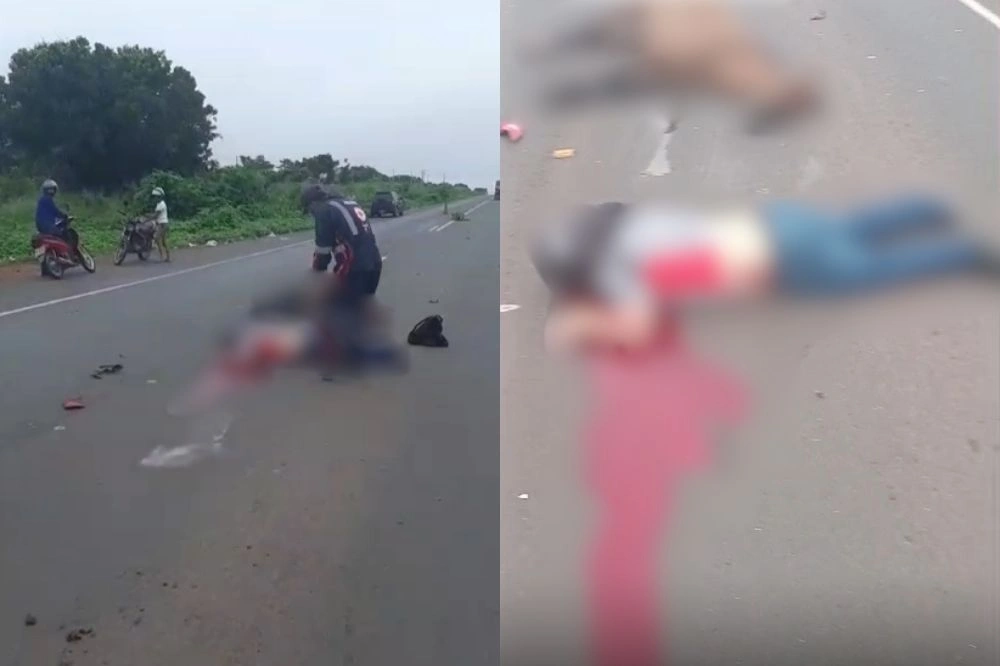 Motociclista colide com cavalo na BR-226 na saída de Timon