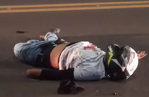 Motociclista colombiano morre após colidir contra caminhão em Teresina (Foto: Reprodução)