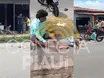 Motociclista tem dedos do pé decepados durante colisão entre motos em Parnaíba