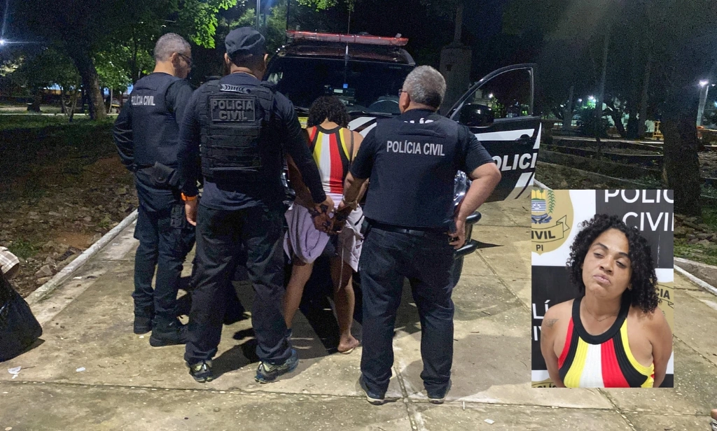 Mulher é presa por roubo durante Operação Saturação no Centro de Teresina
