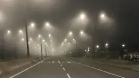 Neblina em Teresina (Foto: Conecta Piauí)