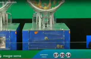 Ninguém acerta as seis dezenas da Mega-Sena 2844, e prêmio vai a R$ 32 milhões (Foto: Reprodução)