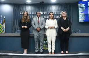 Nova diretoria da Procuradoria da Mulher da Câmara de Teresina é empossada (Foto: Reprodução)