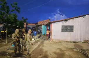 'Pacto pela Ordem' faz primeira grande operação e ocupa área violenta de Teresina (Foto: Kassio Cavalcante/Conecta Piauí)