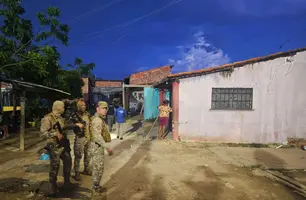 'Pacto pela Ordem' faz primeira grande operação e ocupa área violenta de Teresina (Foto: Kassio Cavalcante/Conecta Piauí)