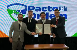 Pacto pela Ordem: Rafael Fonteles lança pacote de medidas para o combate ao crime (Foto: Reprodução)