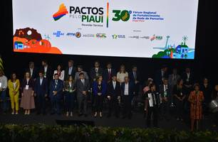 Pactos pelo Piauí: Rafael Fonteles destaca a integração dos governos (Foto: Magal/ Conecta Piauí)