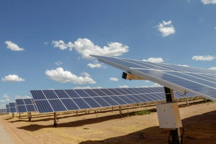 Painéis de energia solar